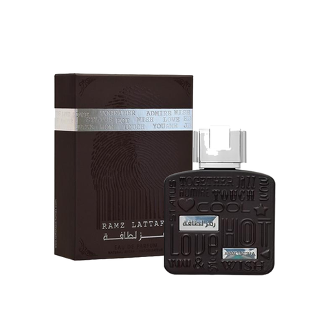 RAMZ LATTAFA SILVER Eau De Parfum 100ml UNISEX